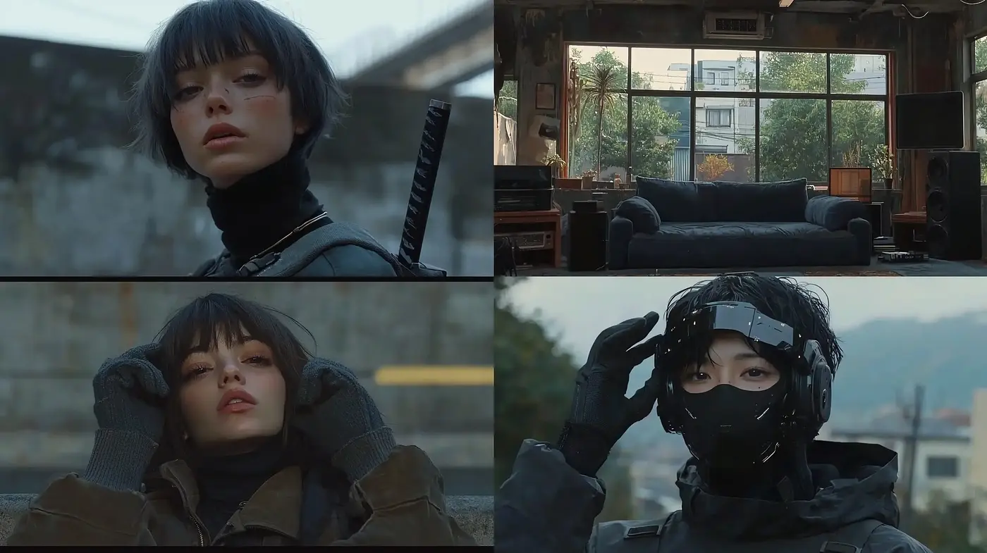 Cinematic Elegance with Urban Sensibility - Midjourney sref style