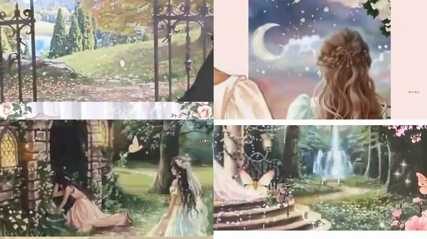 Enchanting and Ethereal Landscapes with a Whimsical Touch - Midjourney sref style