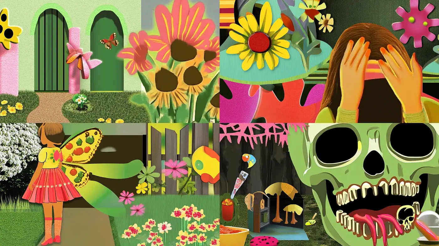 Fantasy Paper-Cut Illustration with Surrealist Undertones - Midjourney sref style