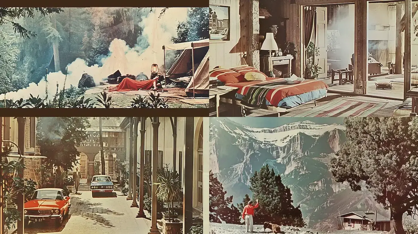 Exploration of Nostalgic Aesthetic Through Midjourney Generations - Midjourney sref style