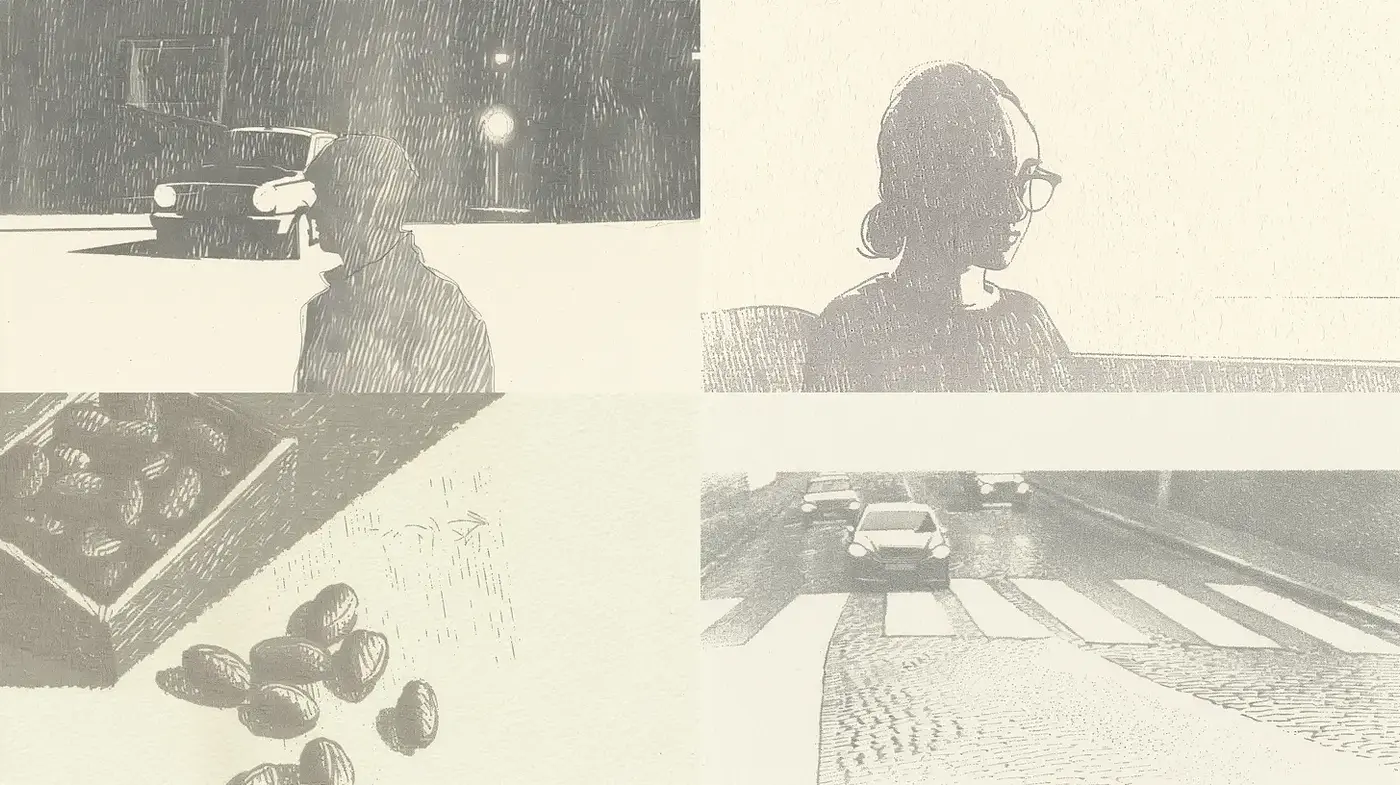 Elegant minimalism with a nostalgic touch in monochromatic tones - Midjourney sref style