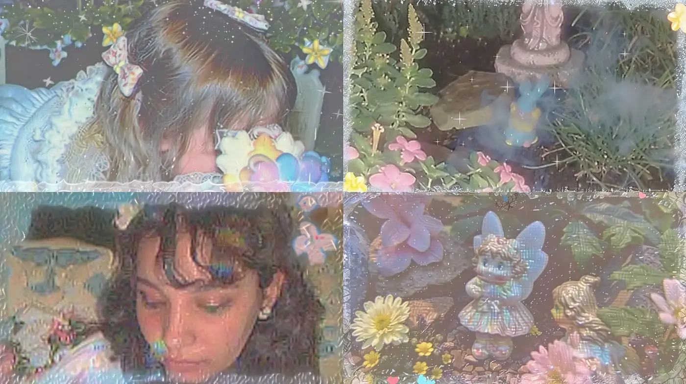 Ethereal Dreamscape in Pastel: A Study of Translucent Imagery and Floral Motifs - Midjourney sref style