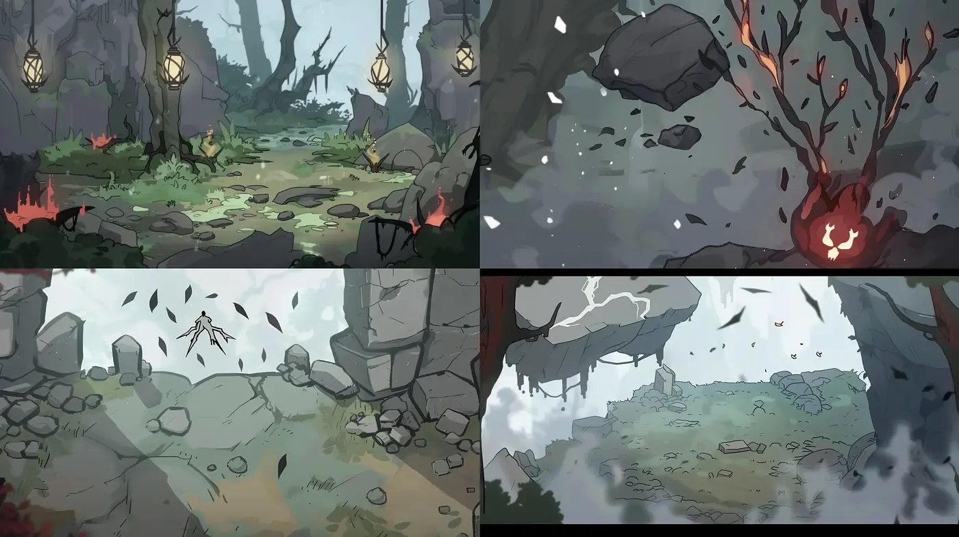 Ethereal Wilderness: A Consistent Study of Muted Tones and Atmospheric Ambiance - Midjourney sref style