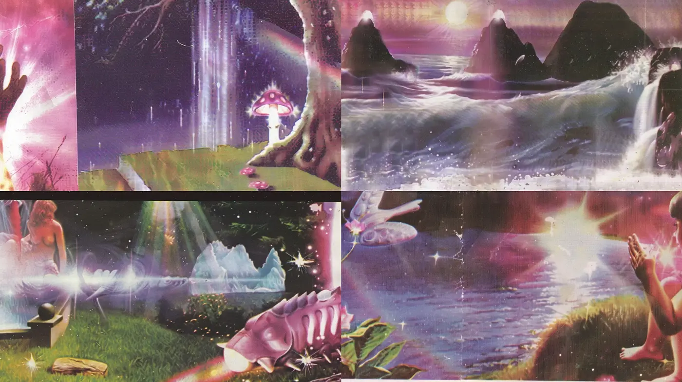 Surreal Fantasia: A Dreamscape of Ethereal Elegance - Midjourney sref style