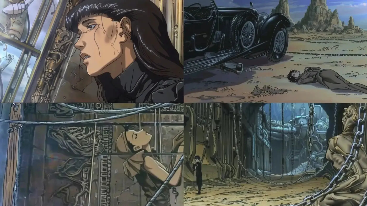Gritty Retrofuturism with a Post-Apocalyptic Essence - Midjourney sref style