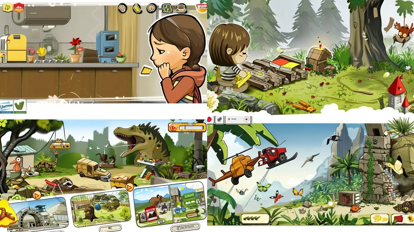 Whimsical Storybook Illustration Collection - Midjourney sref style