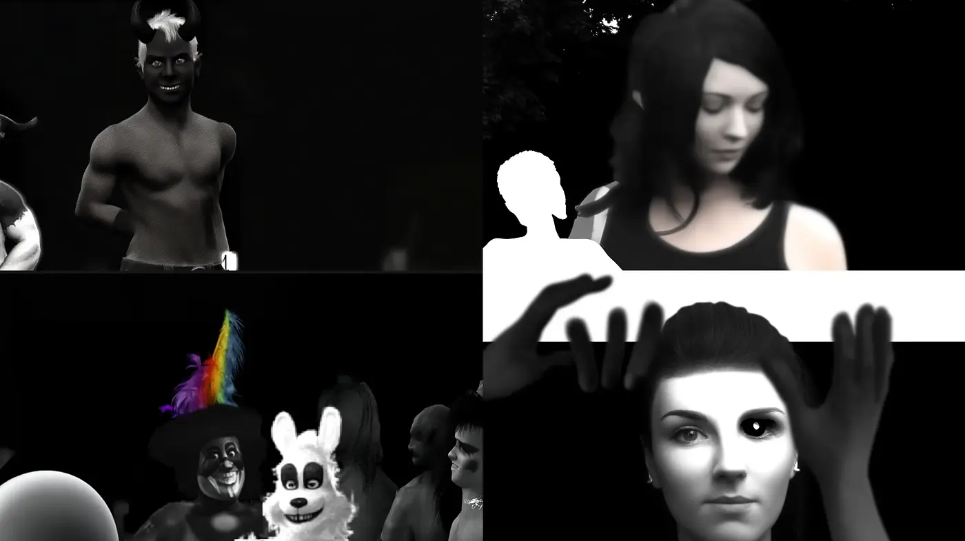 Monochromatic Nuance and Surreal Expressions - Midjourney sref style