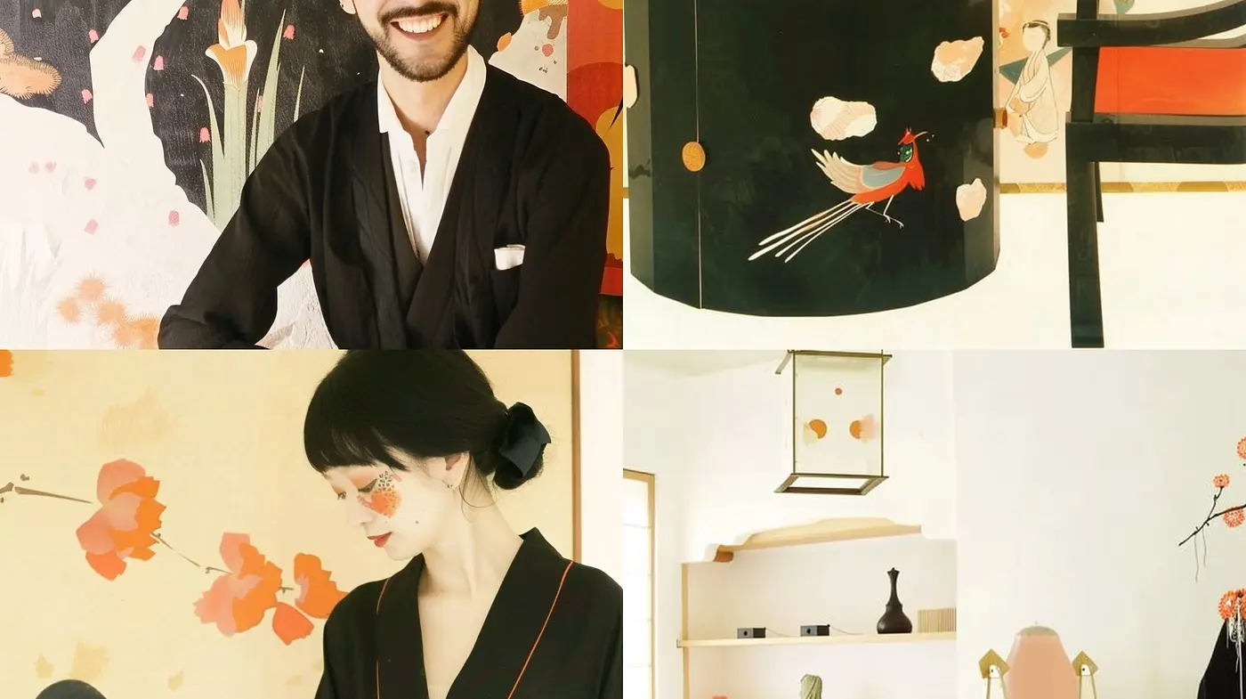 Serene Edo Period Rhapsody: A Harmonious Blend of Tradition and Aesthetics in Illustration - Midjourney sref style
