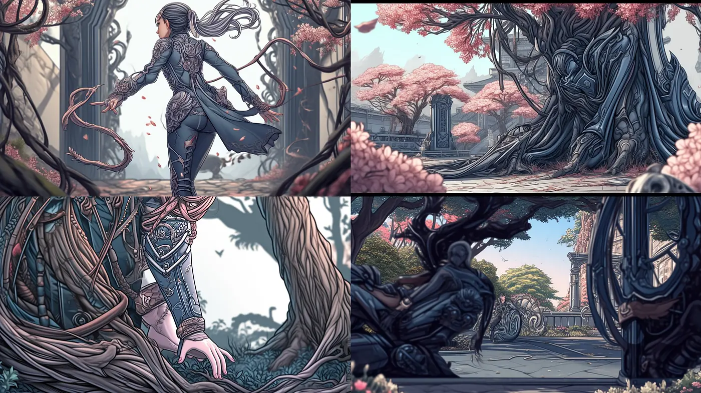 Timeless Elegance in Stylized Fantasy: A Homage to Ethereal Ambience and Muted Tones - Midjourney sref style