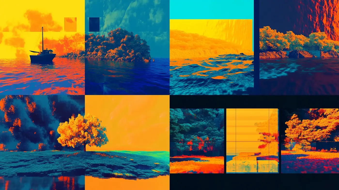 Ethereal Dreamscape with Warm Hues: A Homage to Surreal Universes - Midjourney sref style