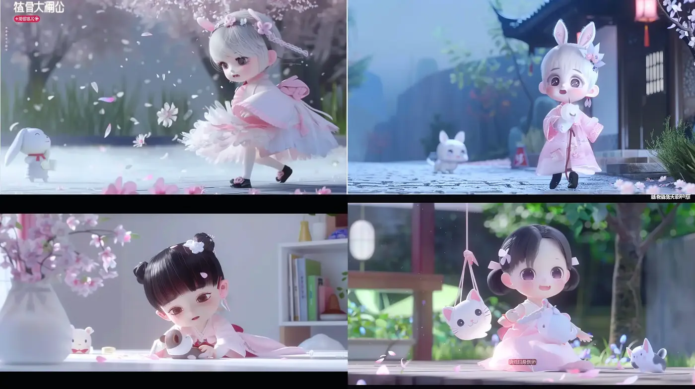 Enchanted Pastel Dreamscape with Anime Essence - Midjourney sref style