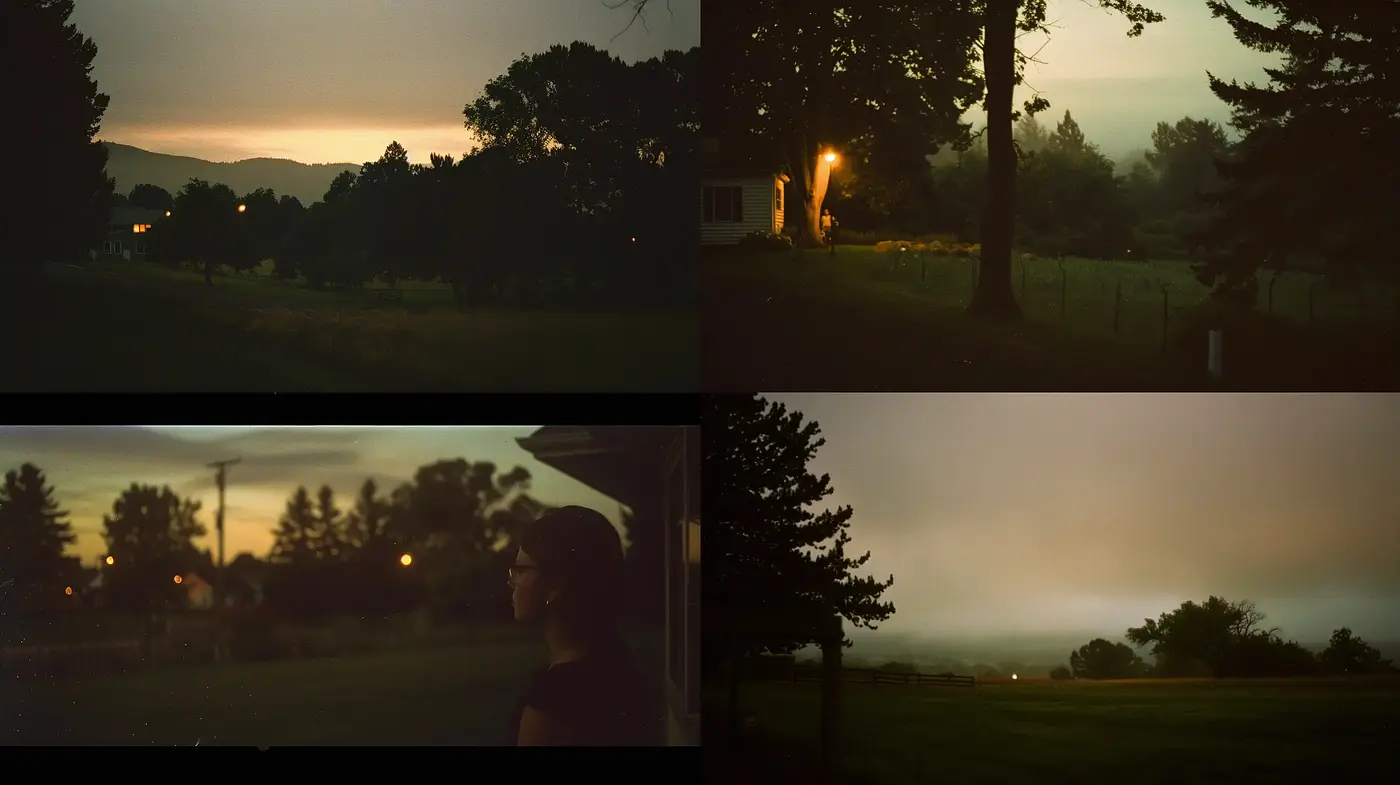 Subdued Twilight Ambience with an Ethereal Glow - Midjourney sref style