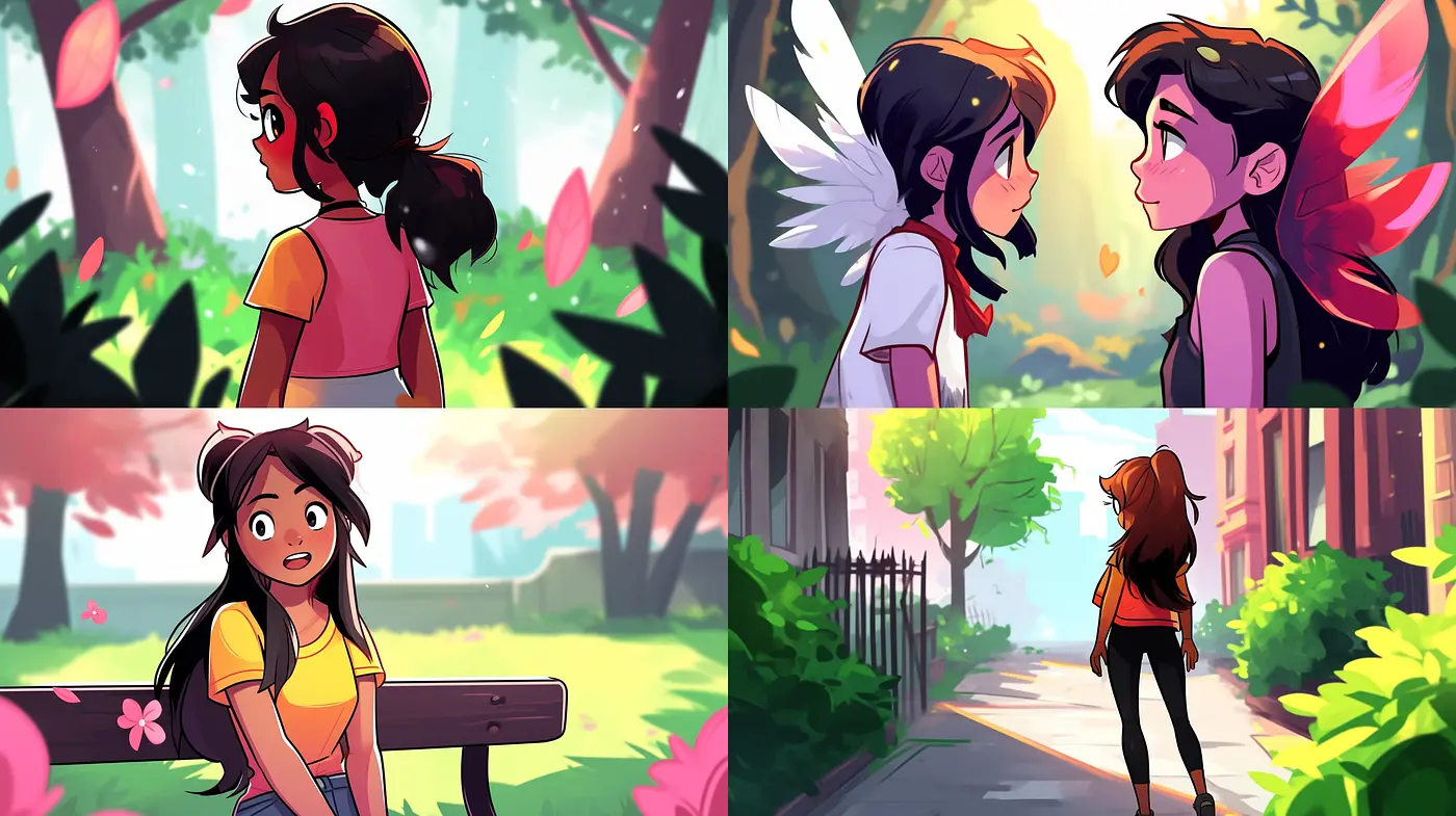 Whimsical Storybook Illustrations with a Vibrant Pastel Palette and Soft Lighting - Midjourney sref style