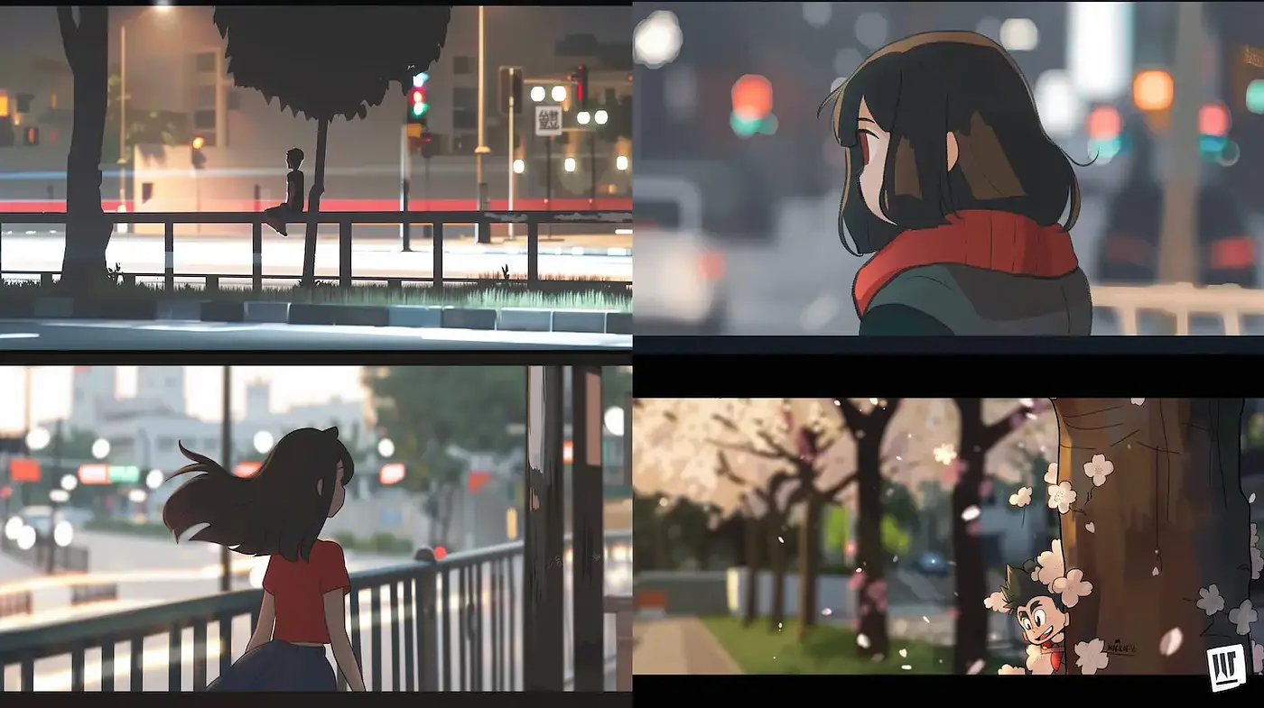 Cinematic Urban Aesthetic with a Blend of Nostalgia - Midjourney sref style