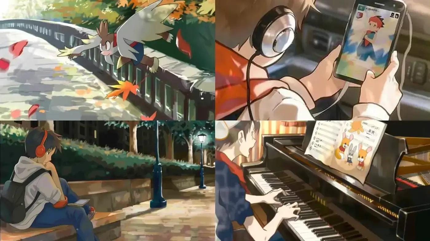 Vibrant Anime-Inspired Scenes with a Nostalgic Touch - Midjourney sref style