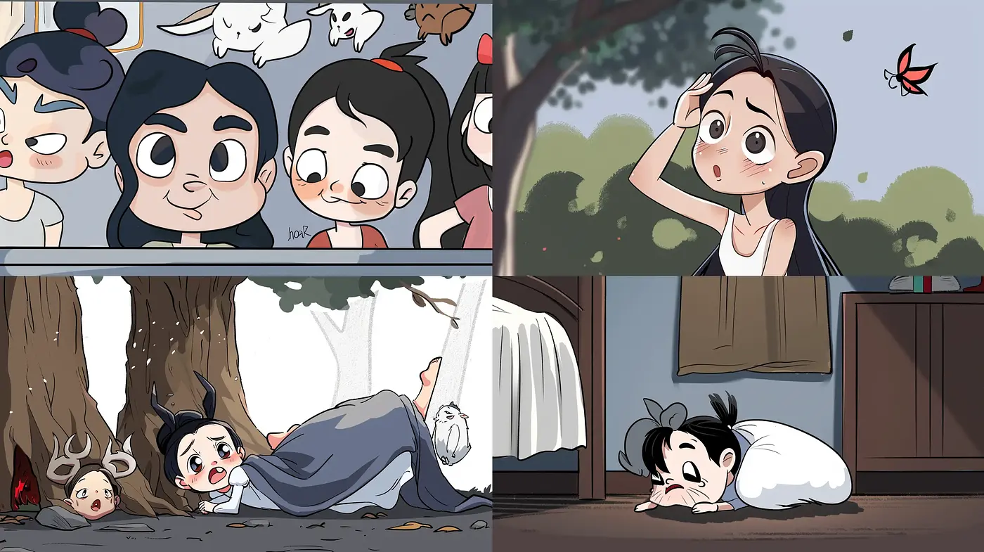 Consistent Whimsicality and Warmth in Stylized Animation - Midjourney sref style