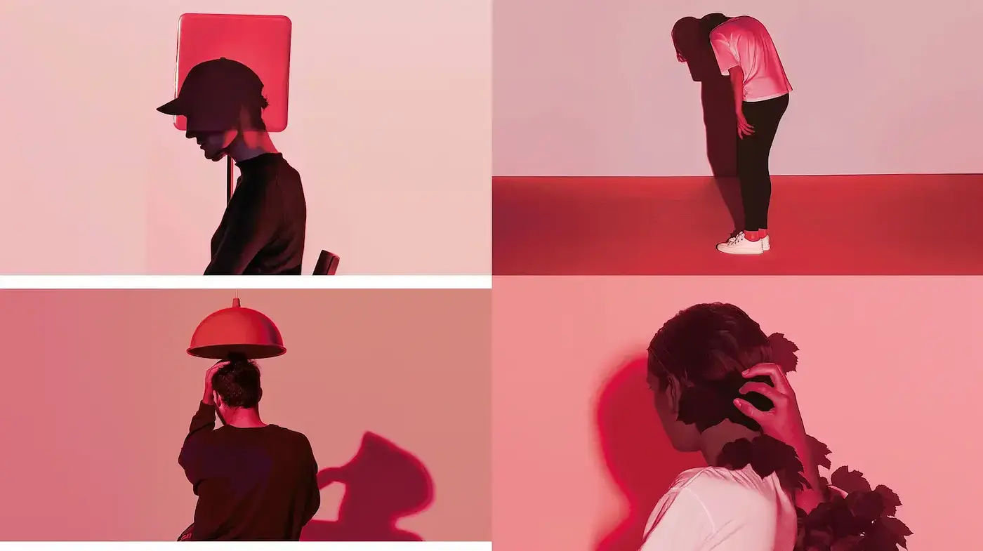 Aesthetic Exploration of Minimalism and Shadows in Contemporary Photography - Midjourney sref style