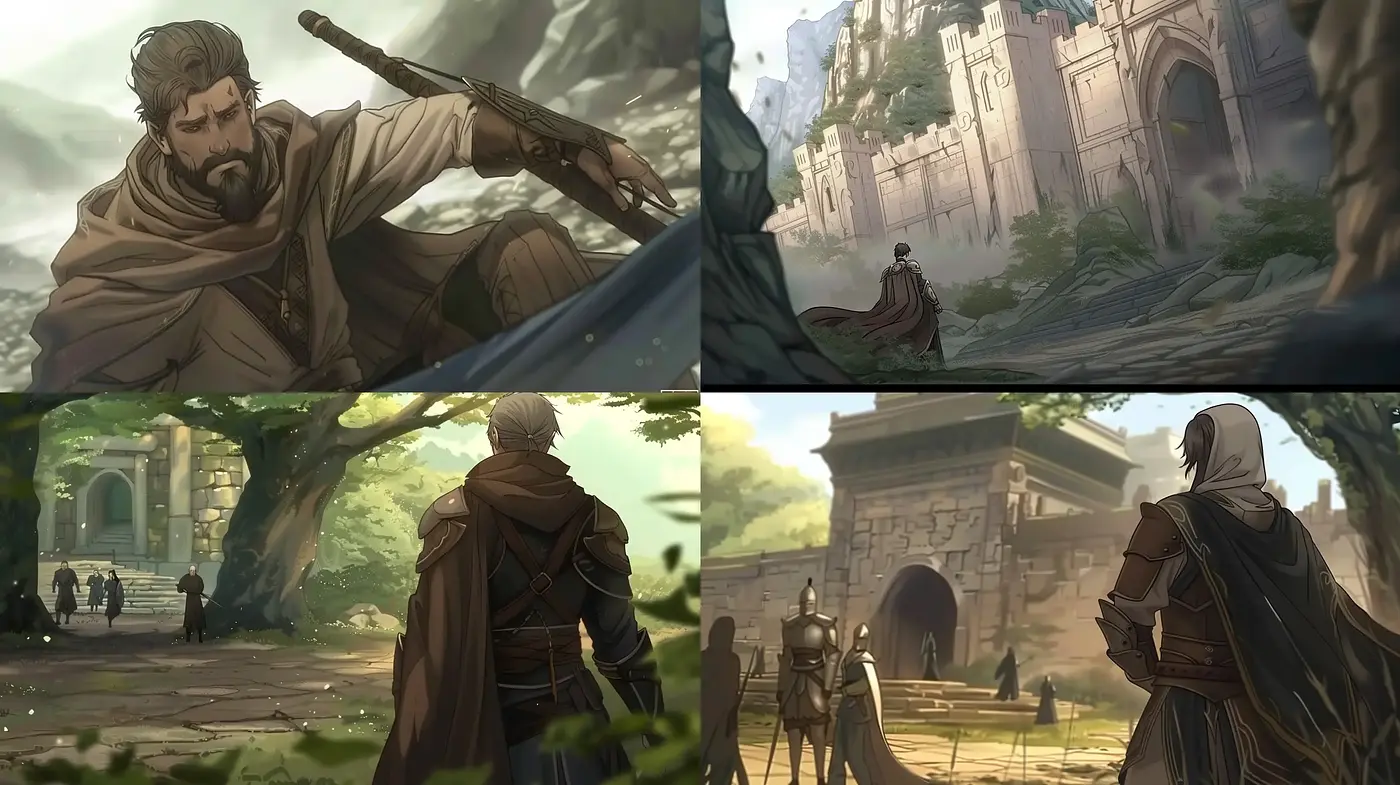 Age of Chivalry: A Painterly Approach to Medieval Fantasy - Midjourney sref style
