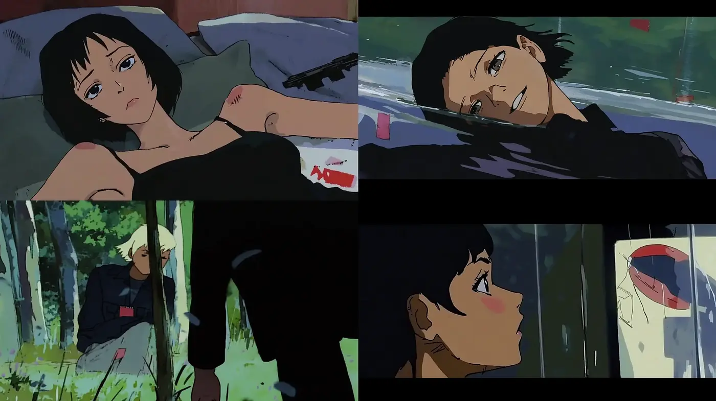 Contemplative Anime-Inspired Cinematic Scenes - Midjourney sref style