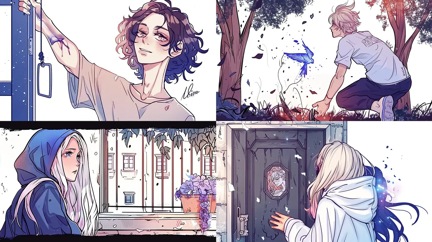 Ethereal Pastel Dreamscape in Contemporary Anime Style - Midjourney sref style