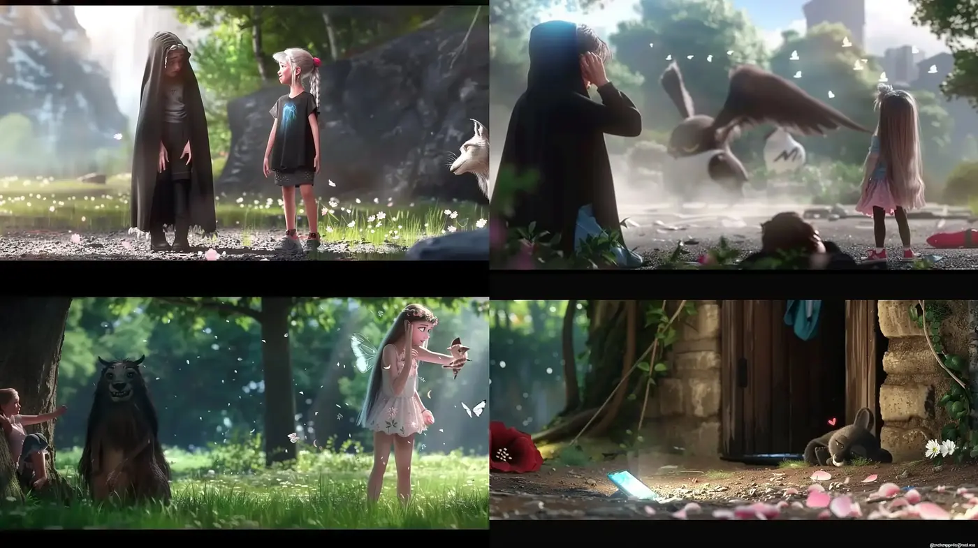 Enchanted Realism: A Harmonious Blend of Nature and Magic in Digital Art - Midjourney sref style