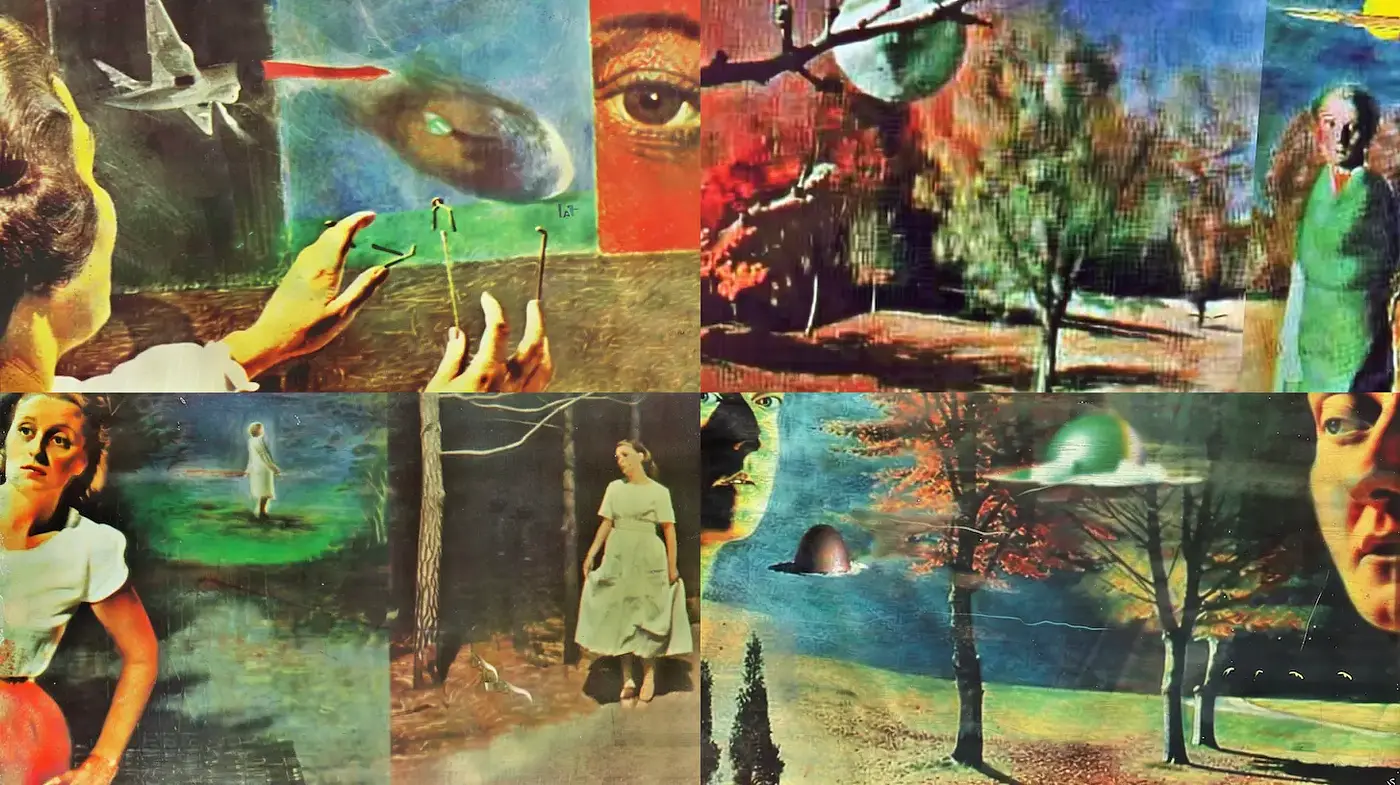Surrealistic Imagery with a Dreamlike Quality - Midjourney sref style