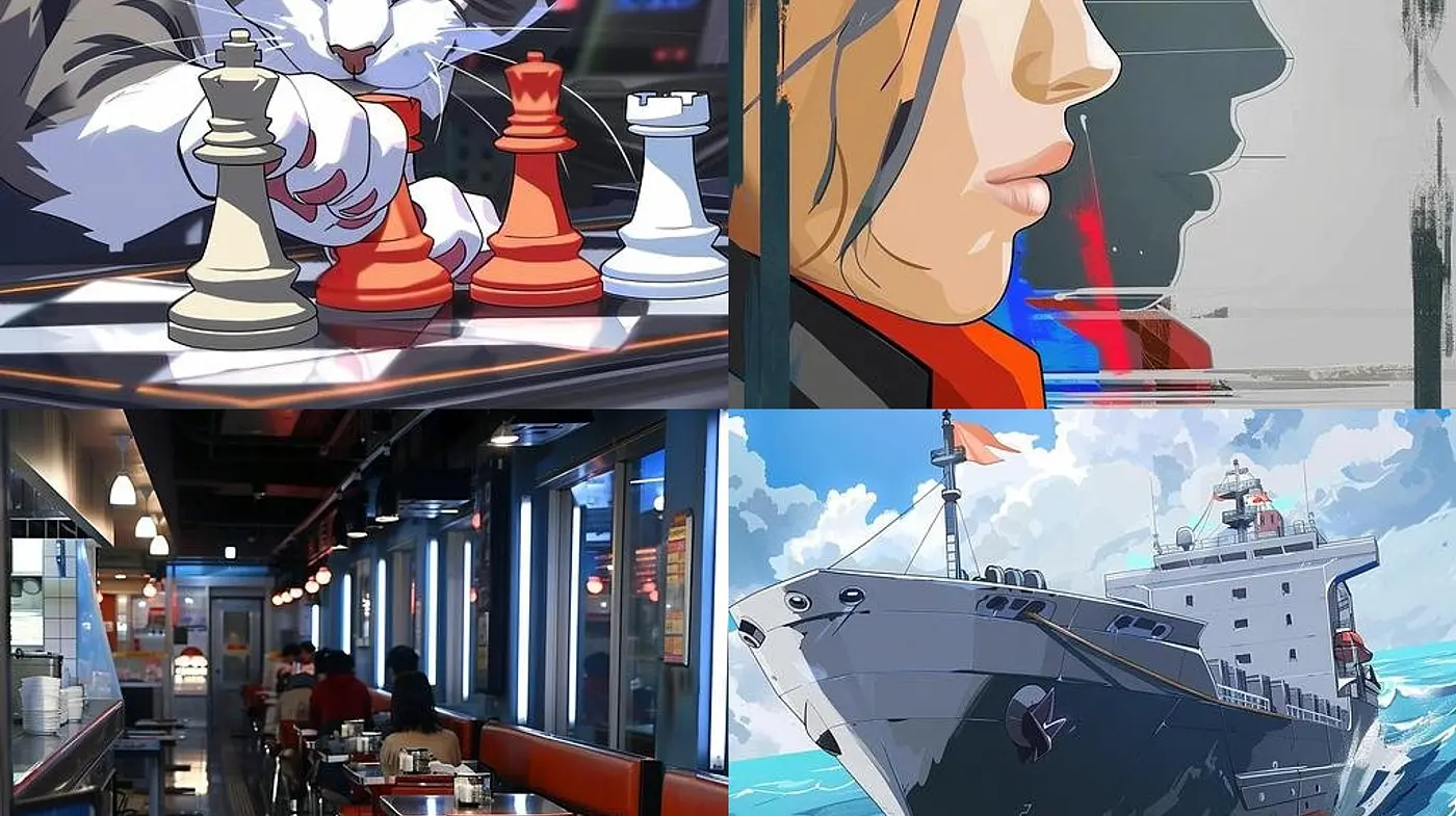 Dynamic Synthesis of Vivid Realism and Graphic Novel Aesthetics - Midjourney sref style