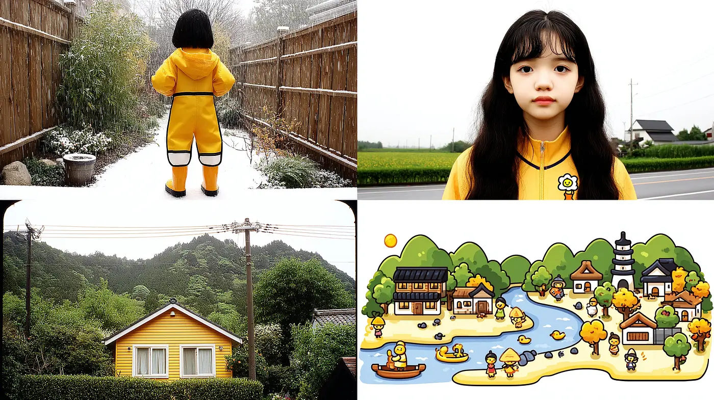 Whimsical and Playful Aesthetic with Nostalgic Undertones - Midjourney sref style