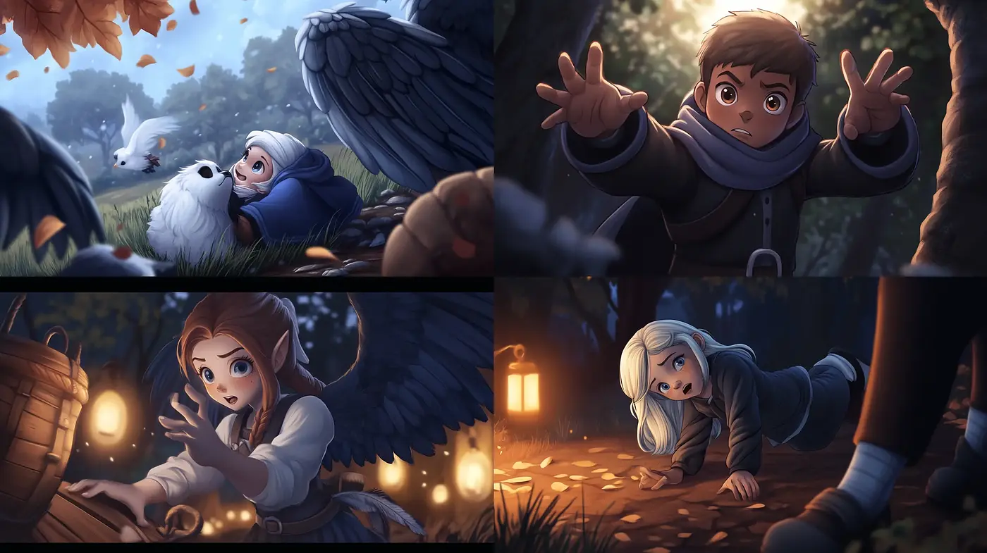 Enchanted Twilight Hues: A Consistent Harmonious Palette Amidst Evocative Sceneries - Midjourney sref style