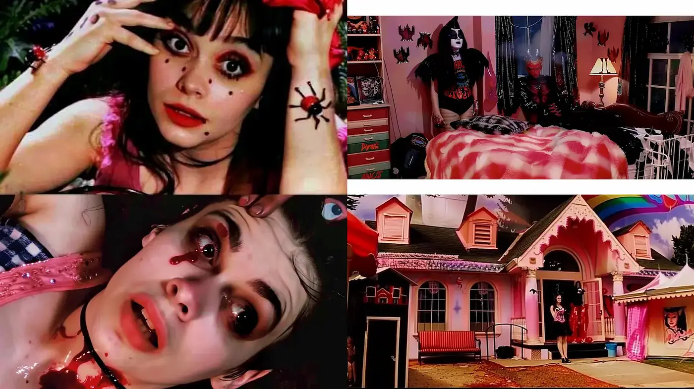 Eclectic Fusion of Horror and Whimsical Aesthetics - Midjourney sref style