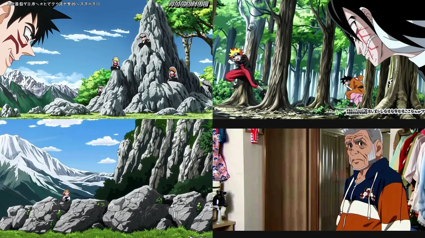 Vibrant and Dynamic Anime-Inspired Digital Illustrations - Midjourney sref style