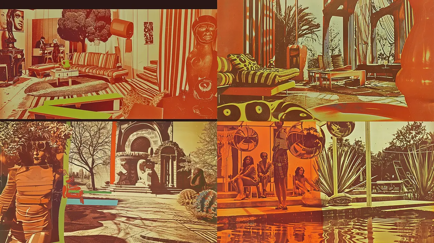 Retrofuturistic Reverie: A Harmonized Vision of Nostalgia and Modernity - Midjourney sref style
