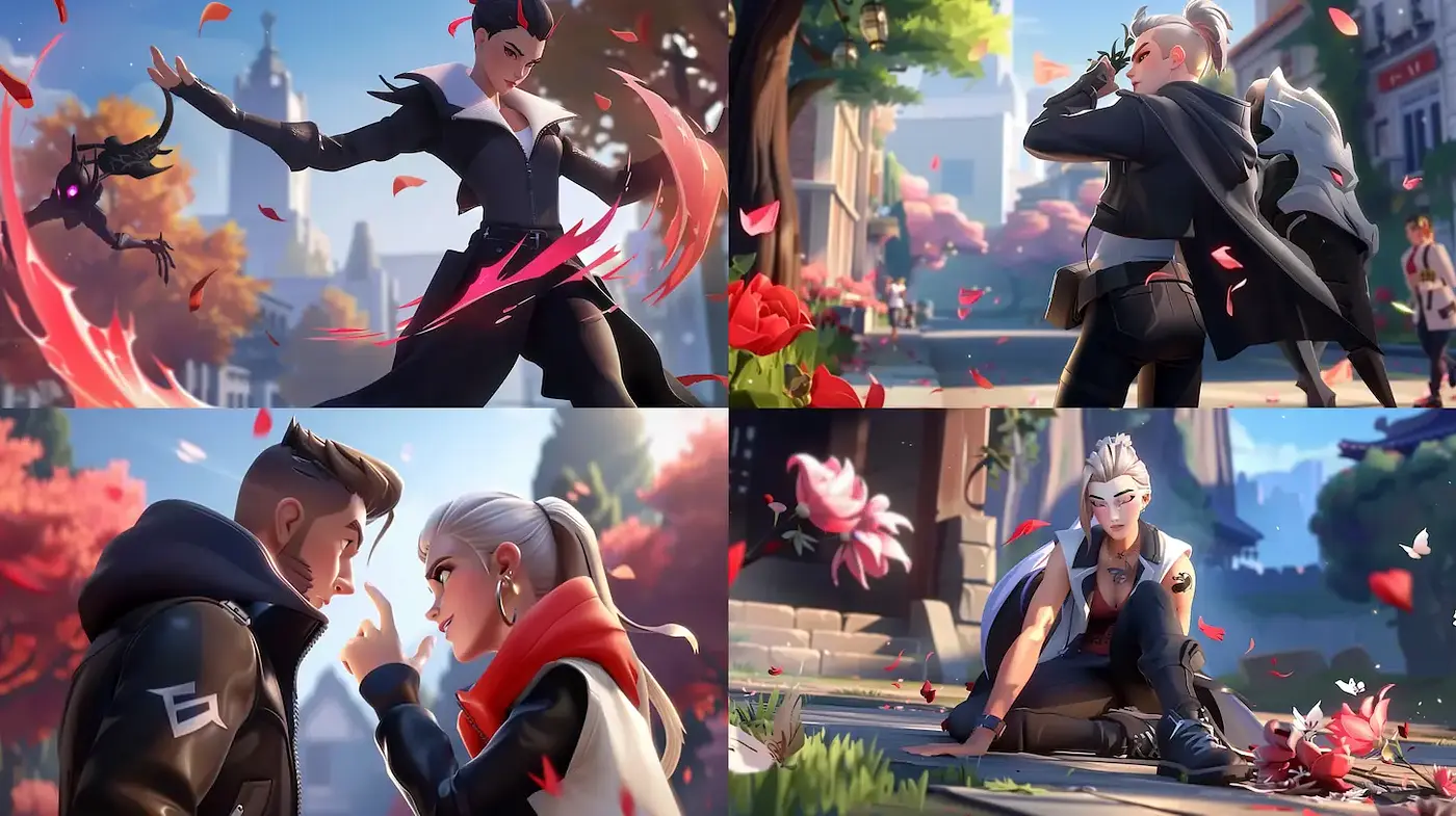 Stylized Illustrations with Dynamic Action and Emotional Depth - Midjourney sref style