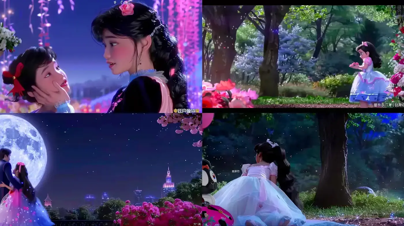 Enchanted Moonlit Fairy Tale Scenes - Midjourney sref style