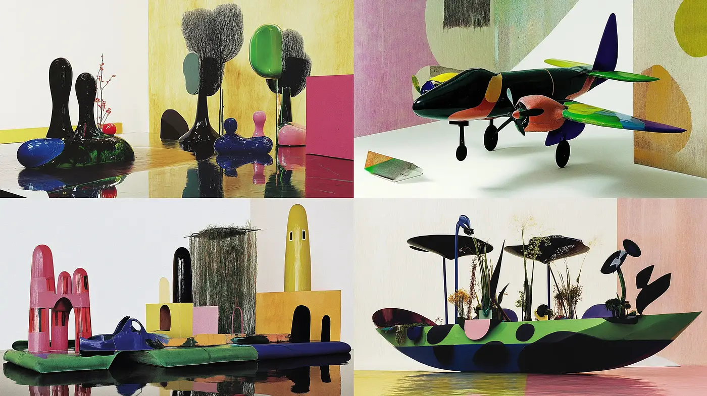 Whimsical Surreal Still Life Fusion - Midjourney sref style