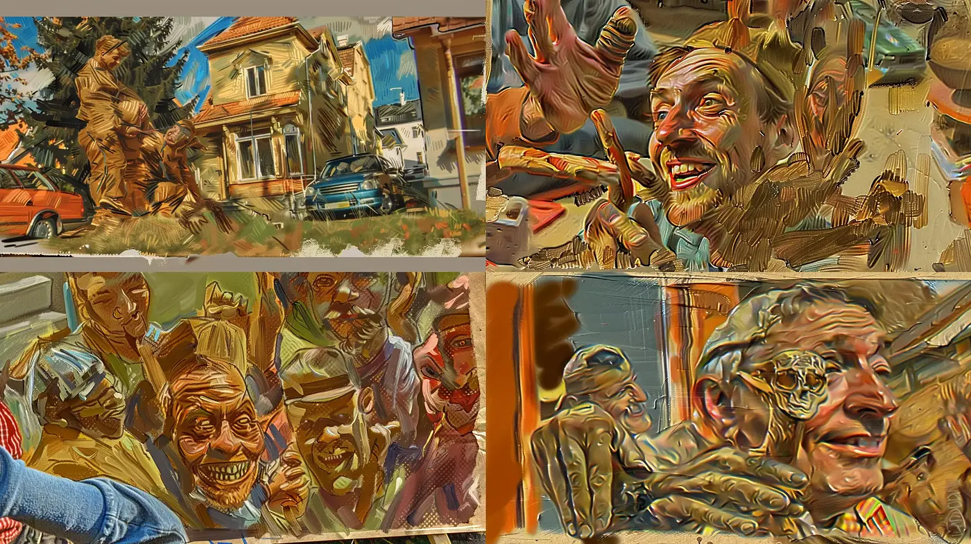 Vibrant Strokes of Euphoric Chaos: An Artistic Journey through Vivid Expressionism - Midjourney sref style