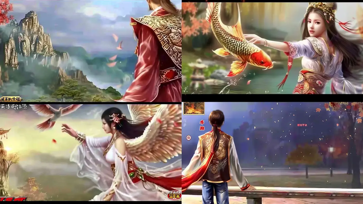 Dreamlike and Elegantly Detailed Asian Fantasy Art - Midjourney sref style
