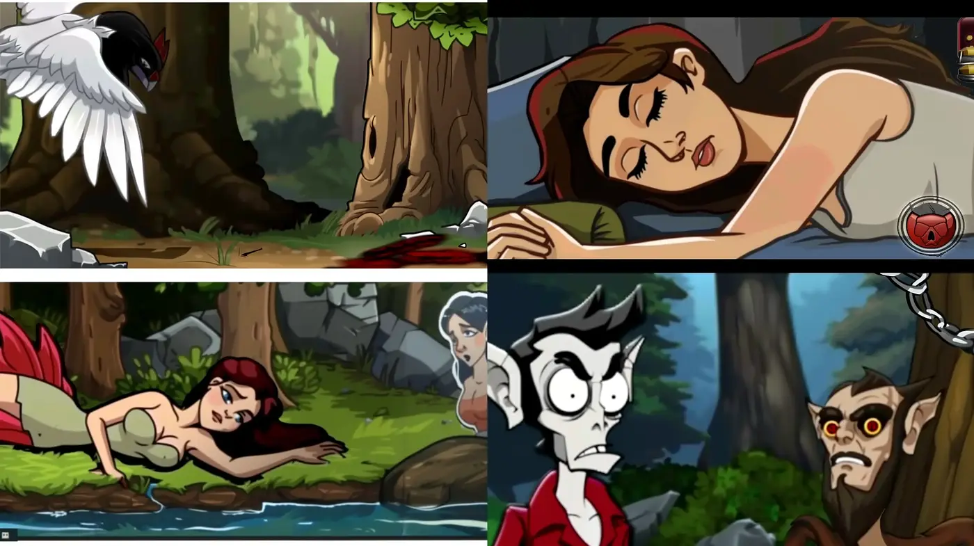 Consistent Animated Elegance with a Classic Cartoon Essence - Midjourney sref style