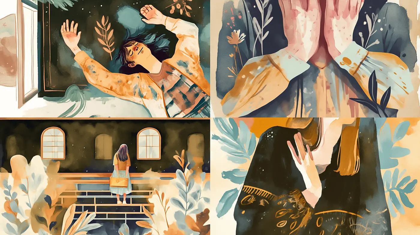 Whimsical Botanical Nostalgia: A Harmonious Fusion of Nature and Soft Hues in Illustrative Art - Midjourney sref style
