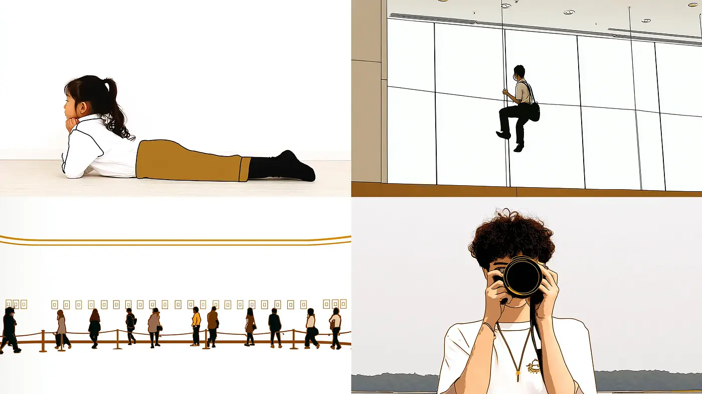 Contemporary Minimalist Style with a Narrative Focus - Midjourney sref style