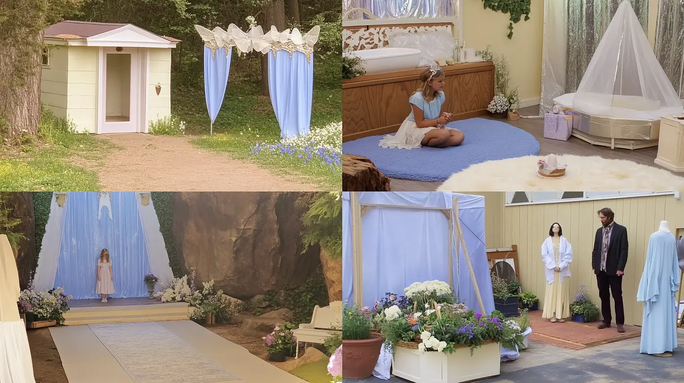 Serenely Staged Pastoral and Domestic Elegance - Midjourney sref style