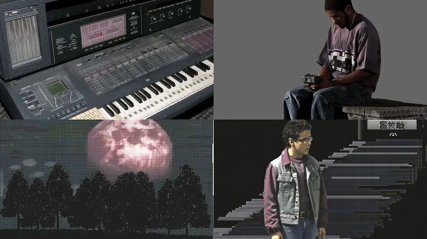 Digitally Abstracted Realism with a Nostalgic Techno-Ambience - Midjourney sref style