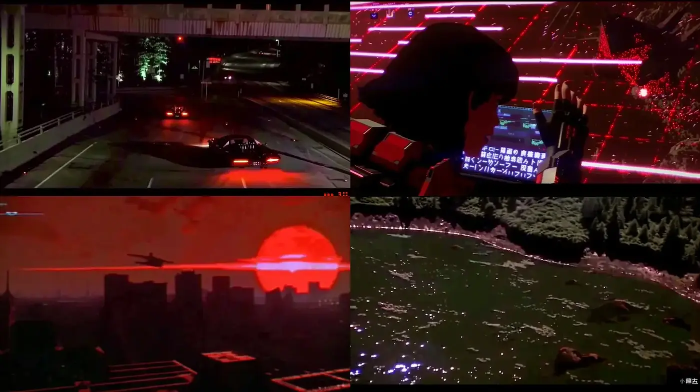 Futuristic Neon Aesthetic with Cinematic Depth - Midjourney sref style