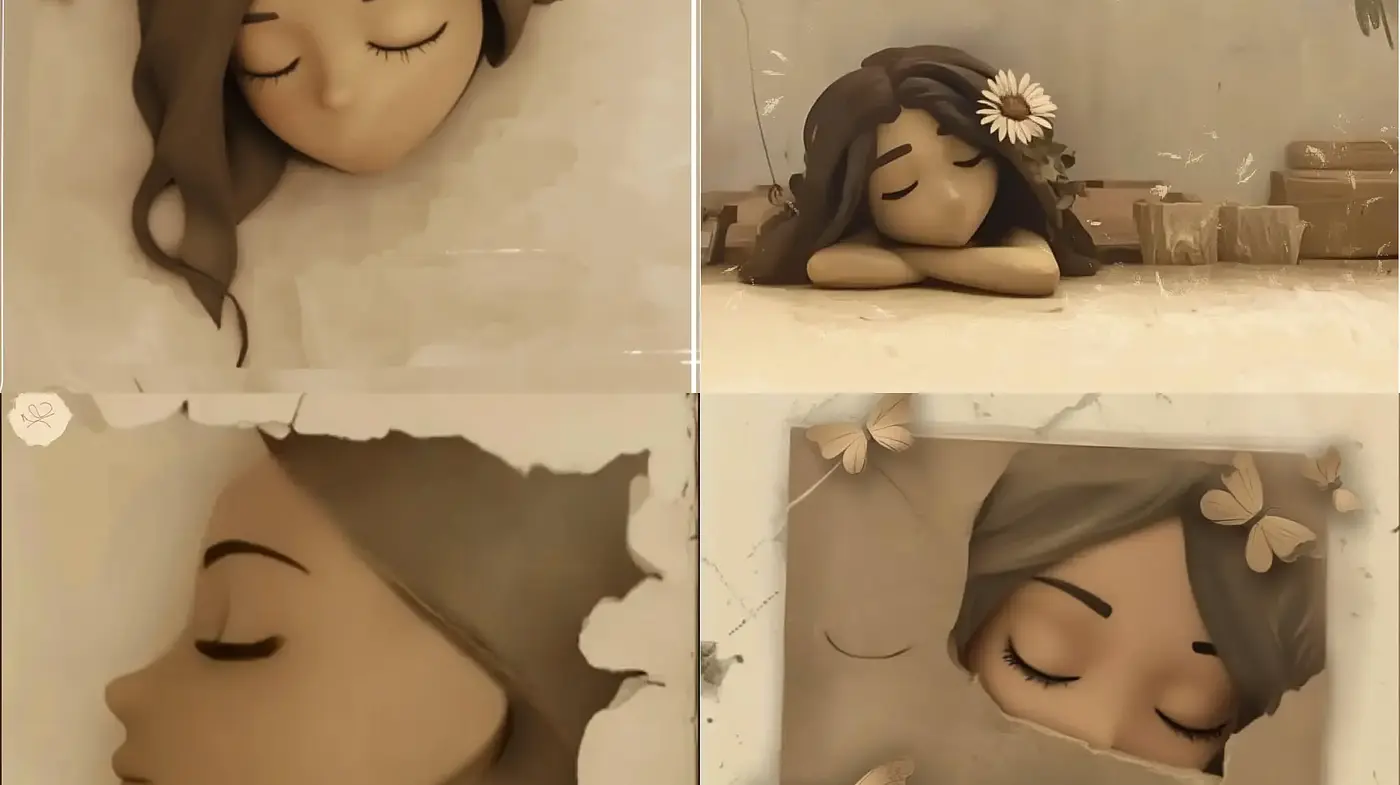 Sepia-Toned Delicate Serenity - Midjourney sref style