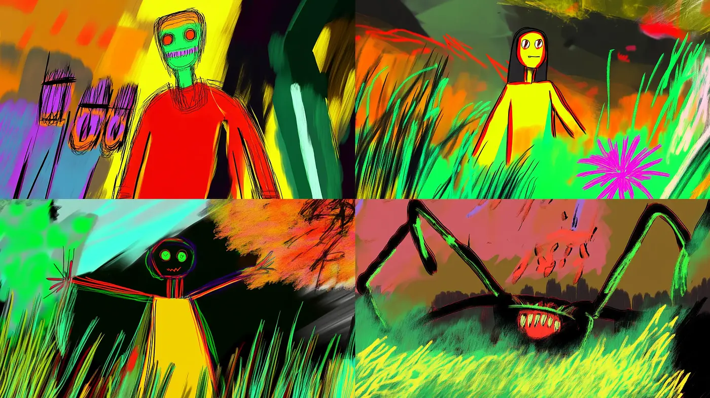 Vibrant Expressionist Dreamscape: A Fusion of Fauvism and Modern Illustration - Midjourney sref style
