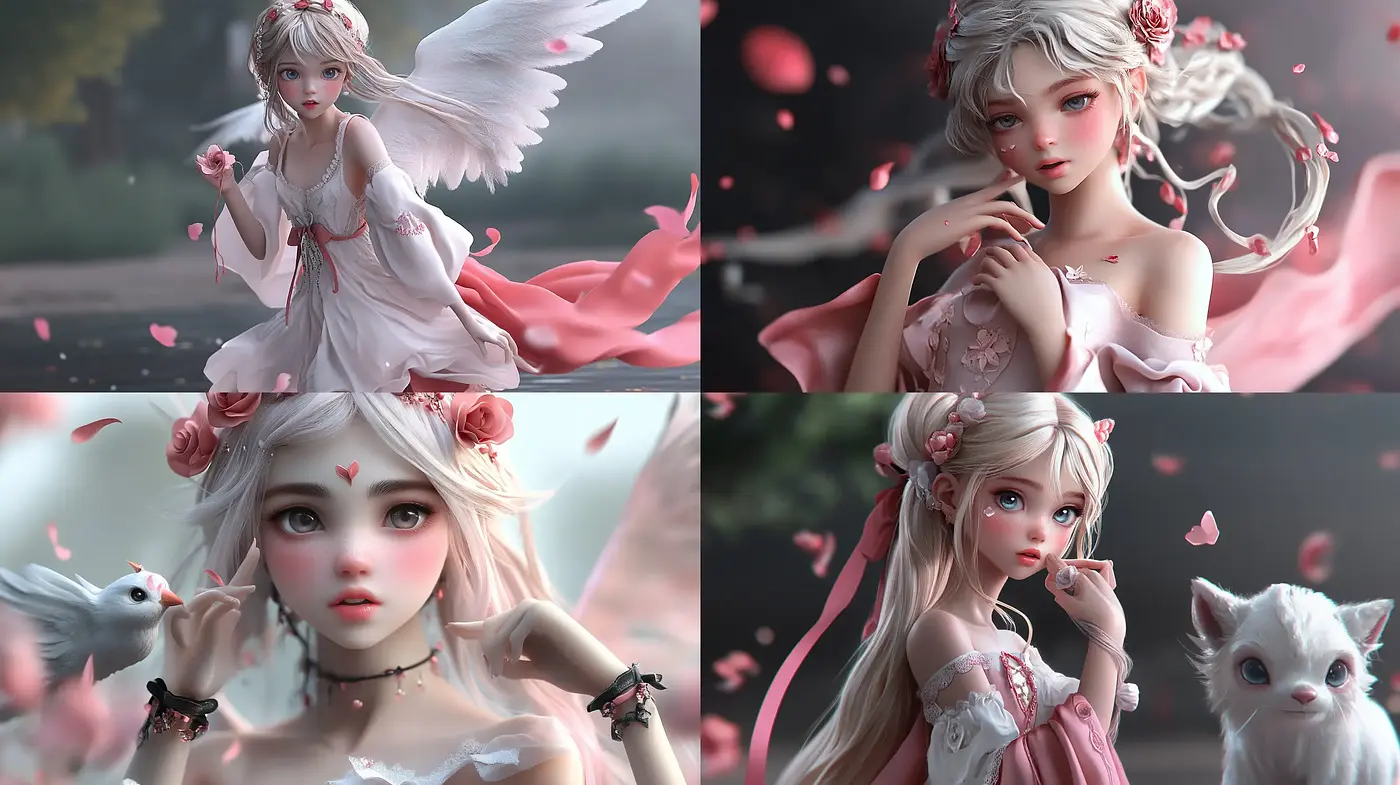 Ethereal Pastel Dreamscape: An Artistic Fusion of Soft Tones and Delicate Textures - Midjourney sref style