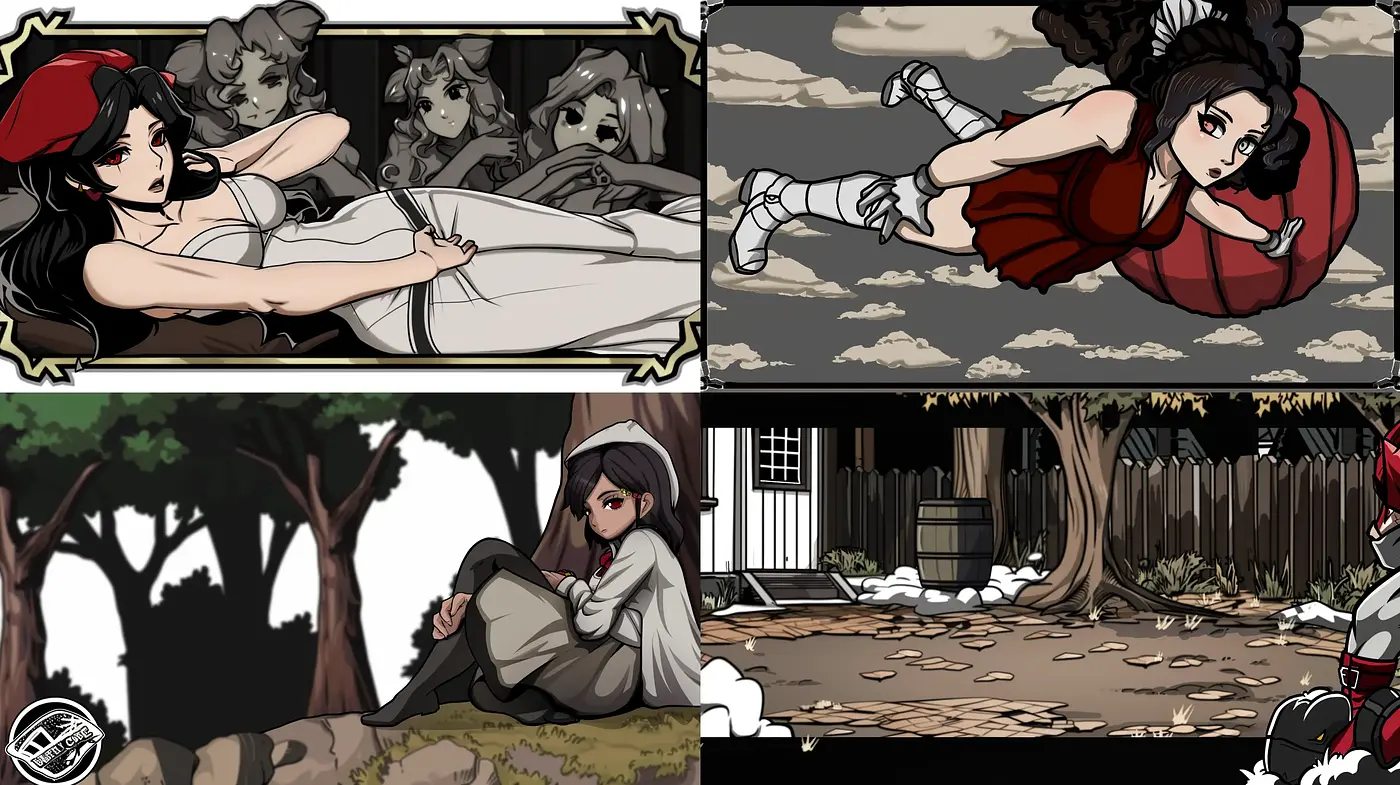 Dynamic Illustrative Anime-Inspired Fusion Style - Midjourney sref style