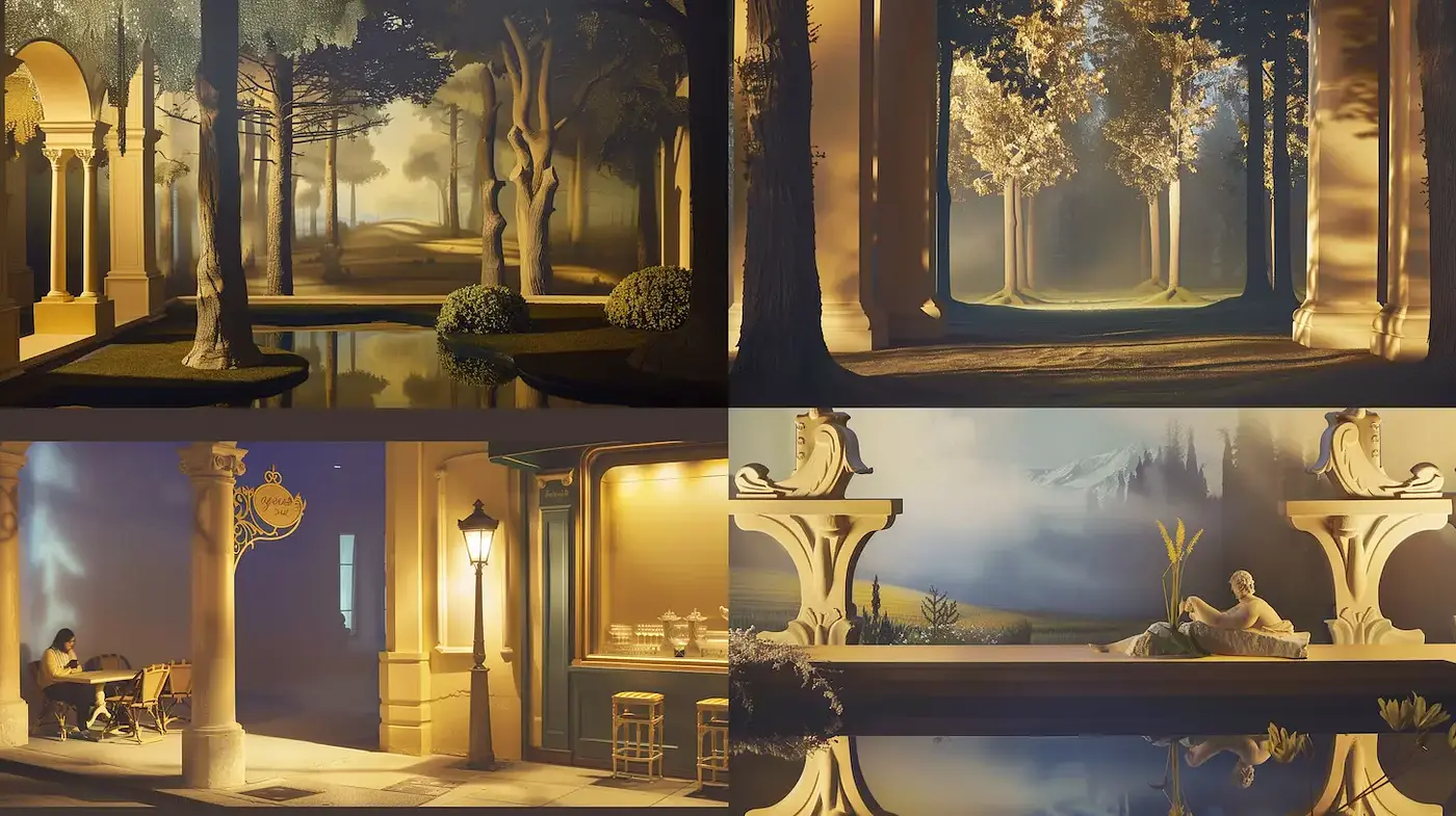 Ethereal Realism with a Touch of Nostalgia - Midjourney sref style