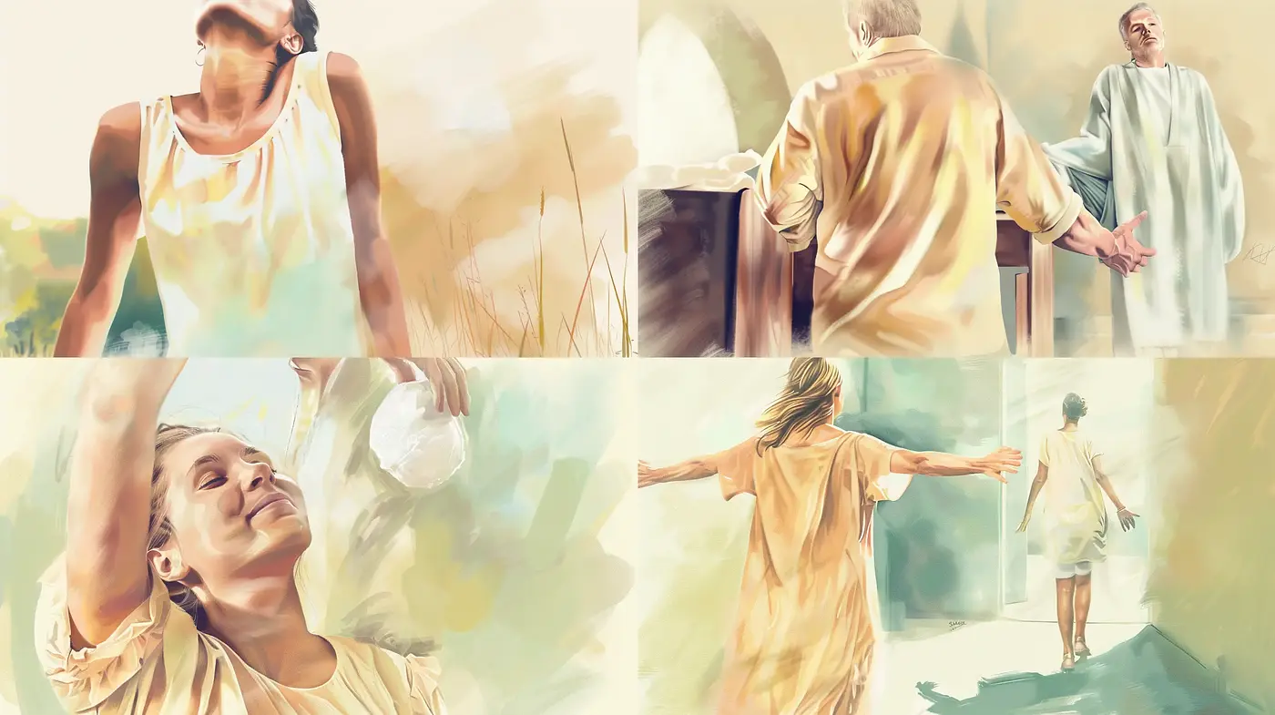 Soft Brushwork and Pastel Hues: A Harmonious Blend of Illustrative Tranquility - Midjourney sref style