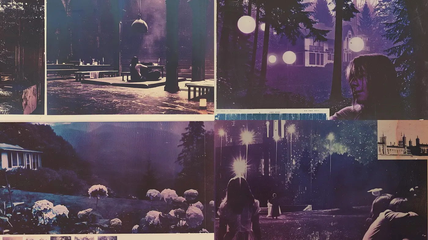 Twilight Ambience with a Cinematic Dreamlike Essence - Midjourney sref style